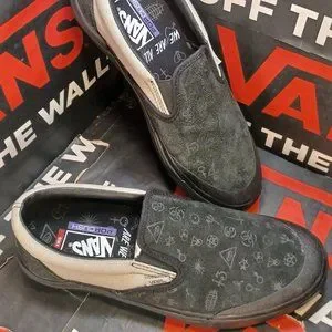 Vans | Shoes | Vans X Cult Mens 9 Bmx Slip On Black Grey  display picture 3